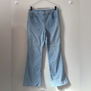 C. Wonder Light Blue Flare Jeans
